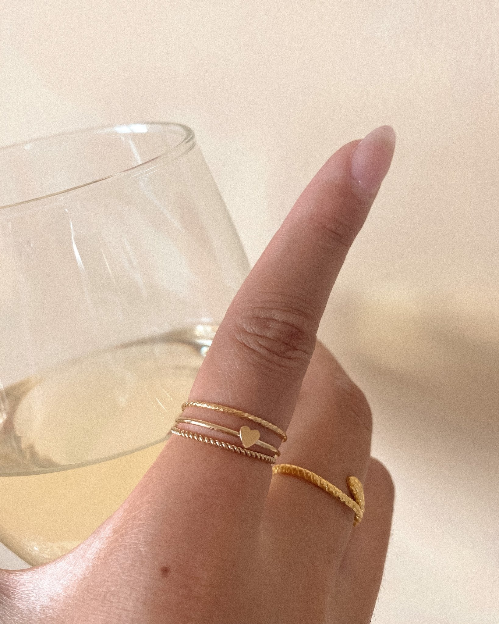 Stacking Rings Amour Stacking Ring / Gold-Filled Midori Jewelry Co.