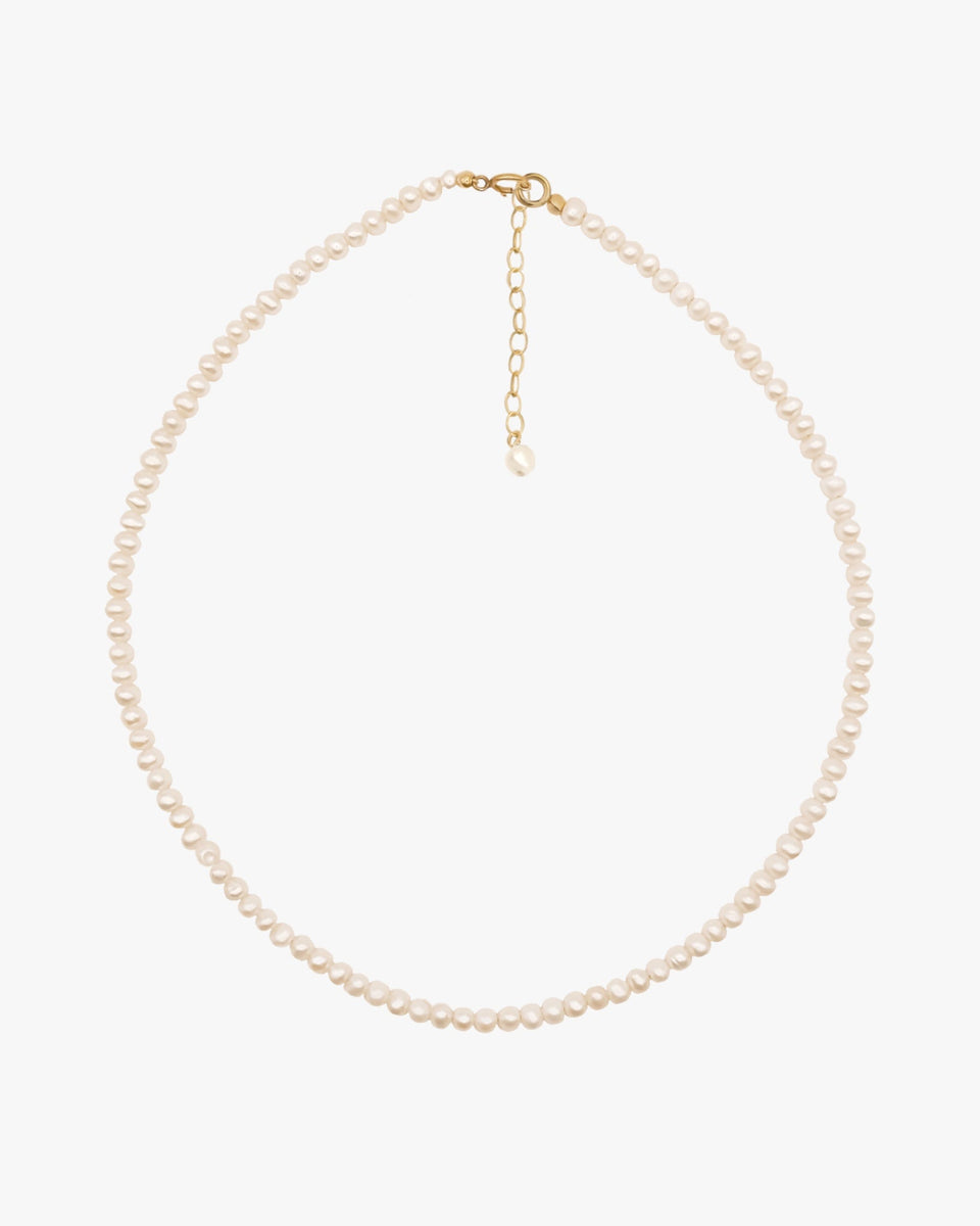 【TATIANA】[14k gold filled] CLASSIC PEARL CHOKER NECKLACE☆ 41tDXd5zRoL._AC_.jpg