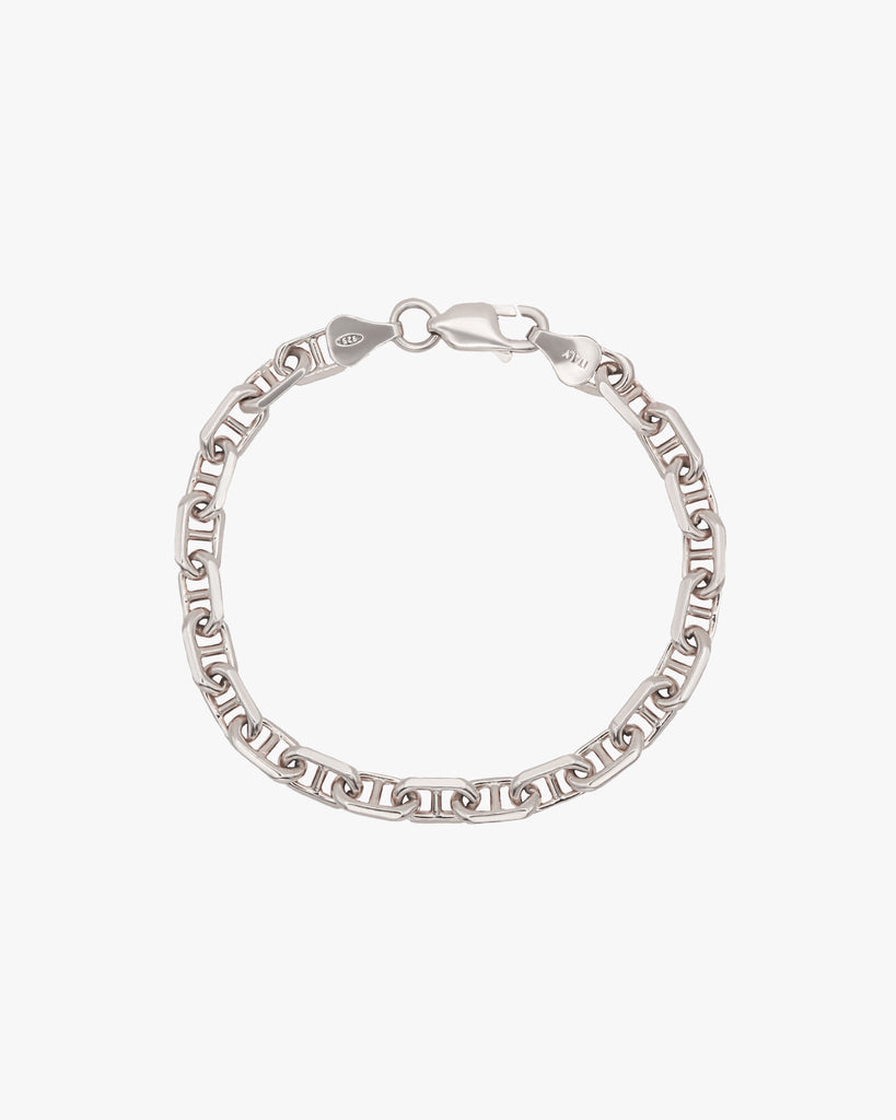 Aspen Chunky Chain Bracelet / Sterling Silver - Midori Jewelry Co.
