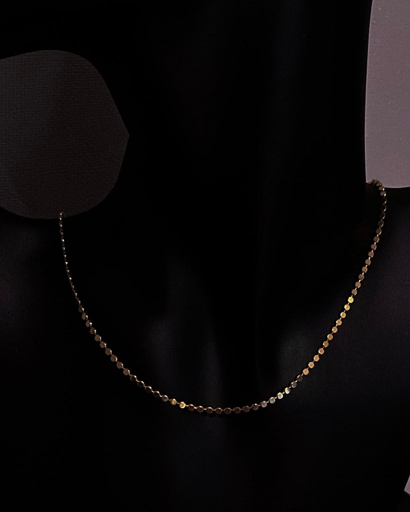 Bailey Faceted Chain Necklace / Gold-Filled - Midori Jewelry Co.