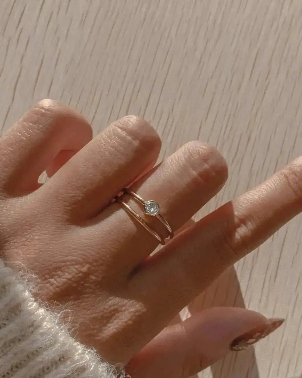 Bold Stacker Ring (14k Gold-Filled) - Midori Jewelry Co.