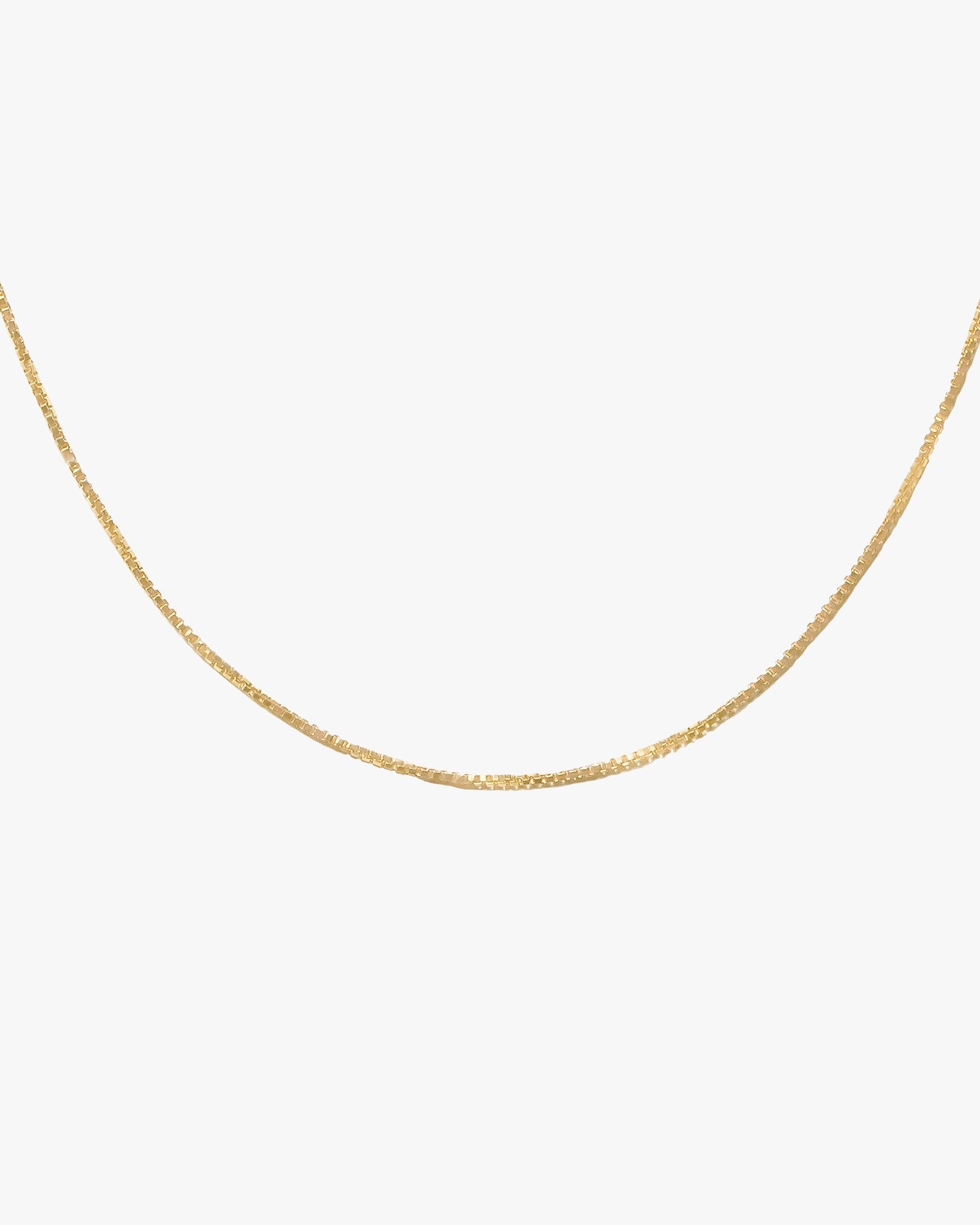 Box Chain / Gold-Filled - Midori Jewelry Co.