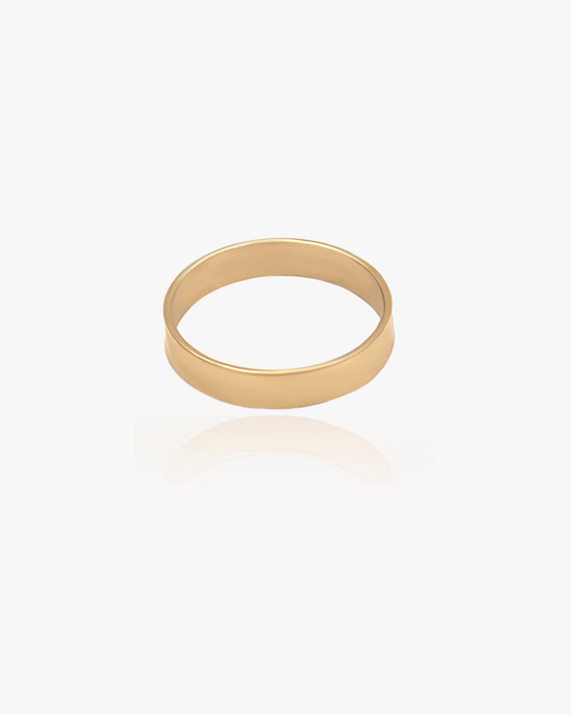 Cigar Band Ring / Gold-Filled (14K) - Midori Jewelry Co.