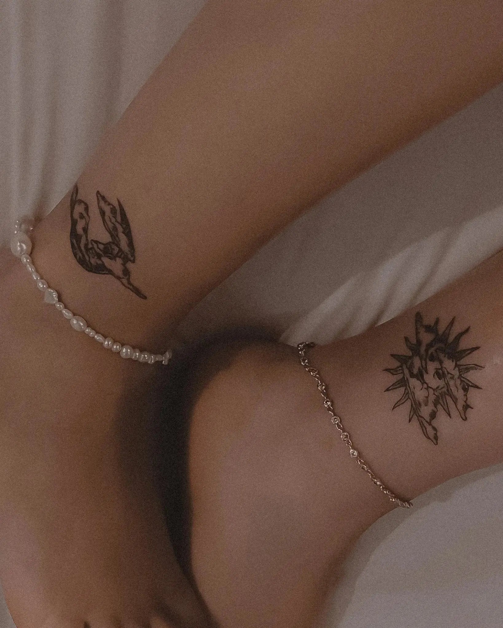 Dahlia Anklet - Midori Jewelry Co.