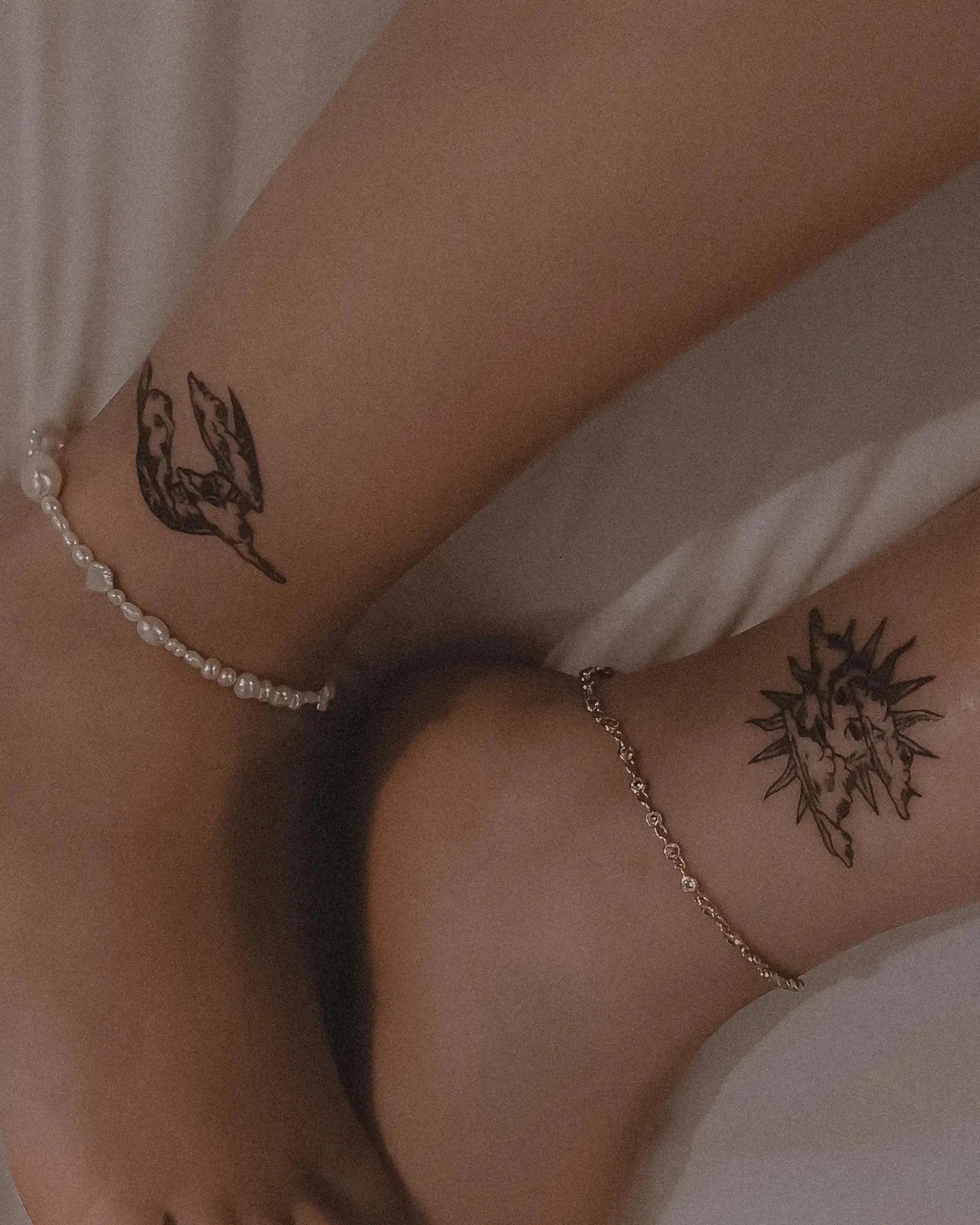 Dahlia Anklet - Midori Jewelry Co.