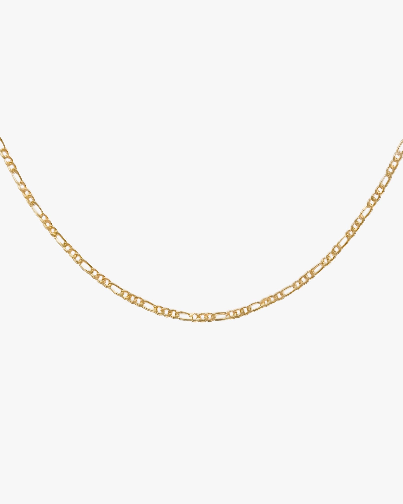 Figaro Chain / Gold-Filled - Midori Jewelry Co.