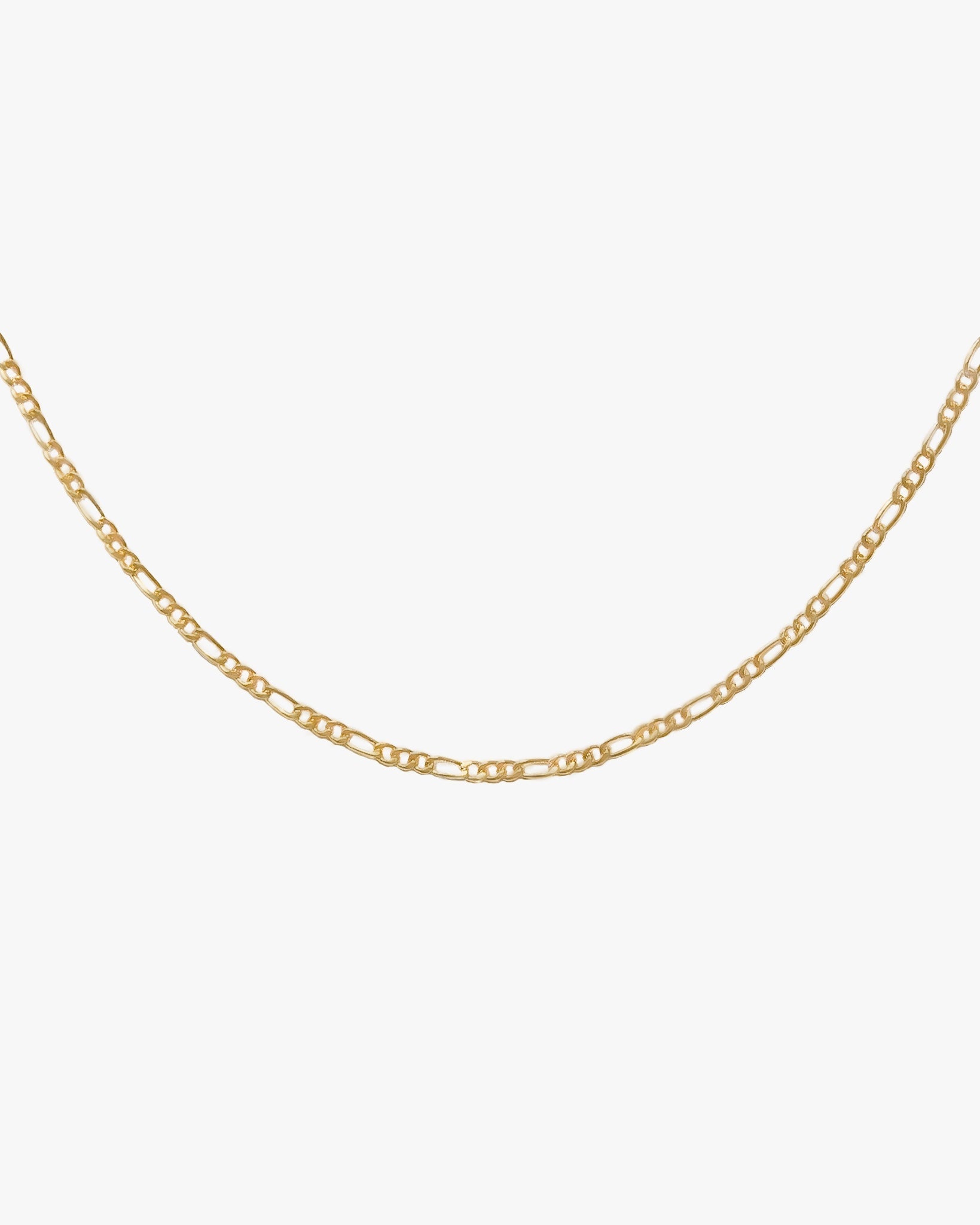 Figaro Chain / Gold-Filled - Midori Jewelry Co.