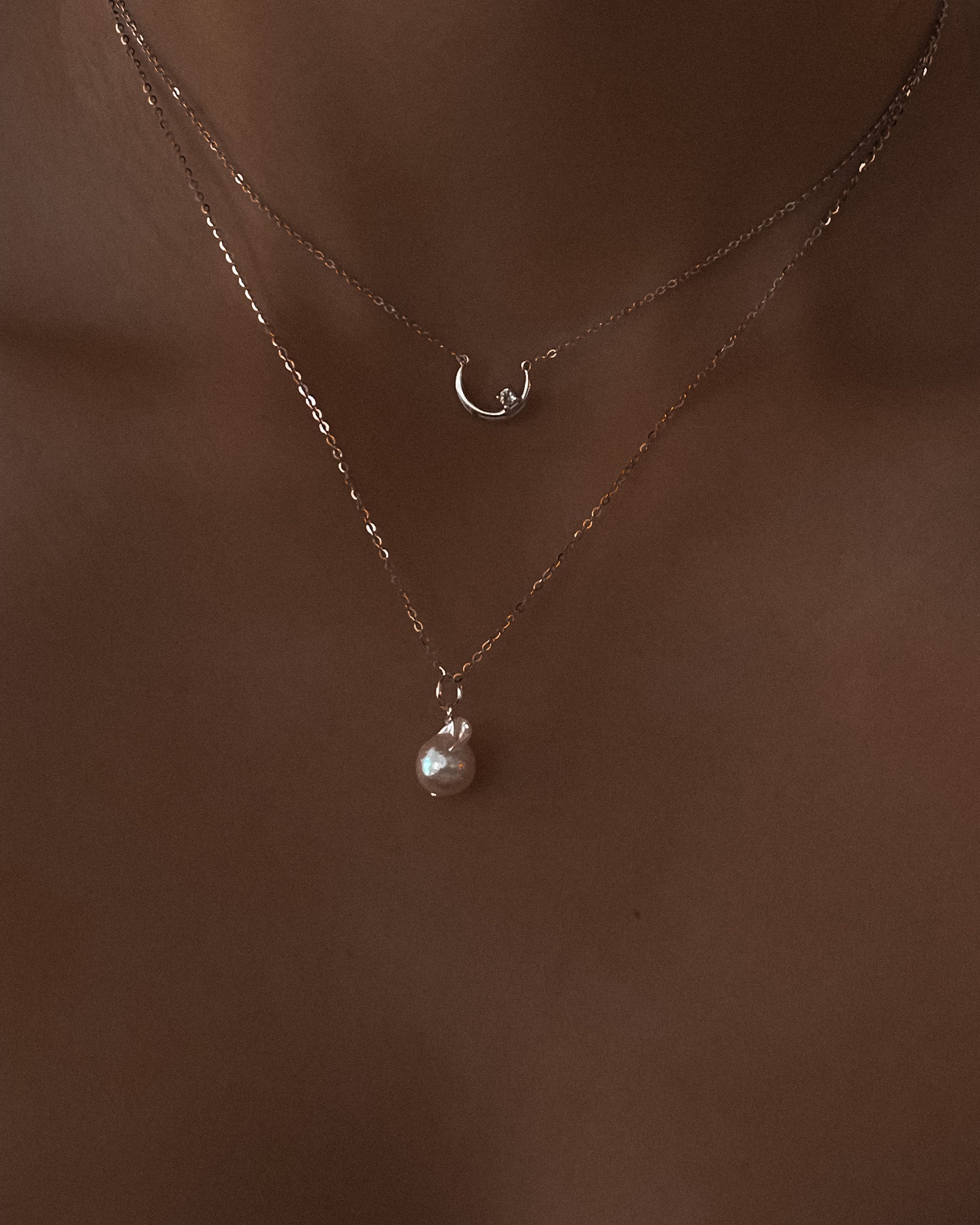 Flat Cable Chain Necklace / Sterling Silver - Midori Jewelry Co.