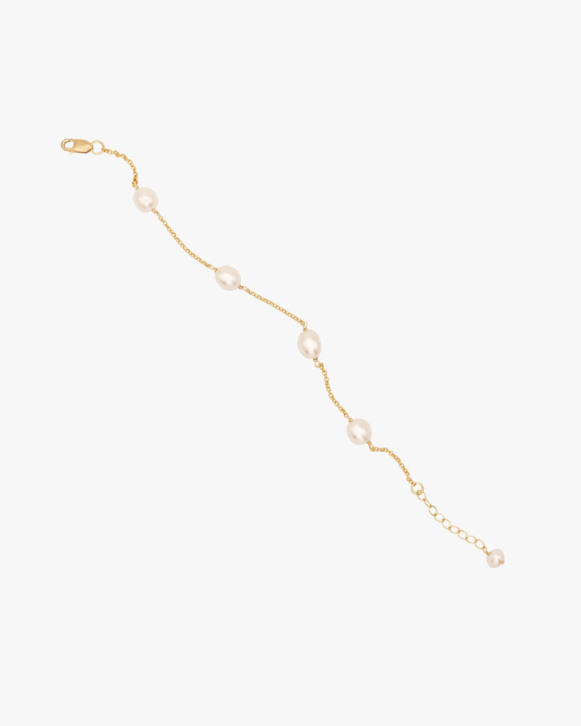 Gabi Pearl Bracelet / Gold-Filled - Midori Jewelry Co.