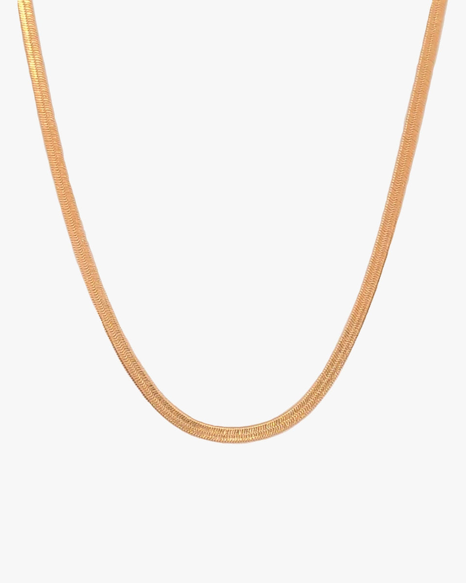 Gold-Filled Paperclip Chain Necklace | Midori Jewelry Co. 16/40CM