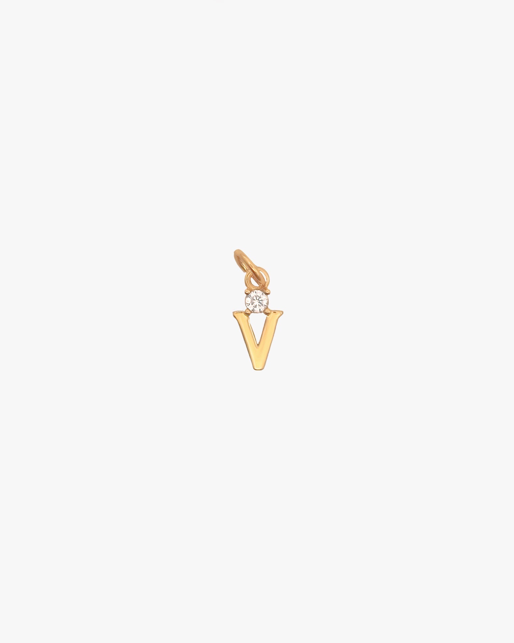 Initial Letter Charm / Gold-Filled - Midori Jewelry Co.