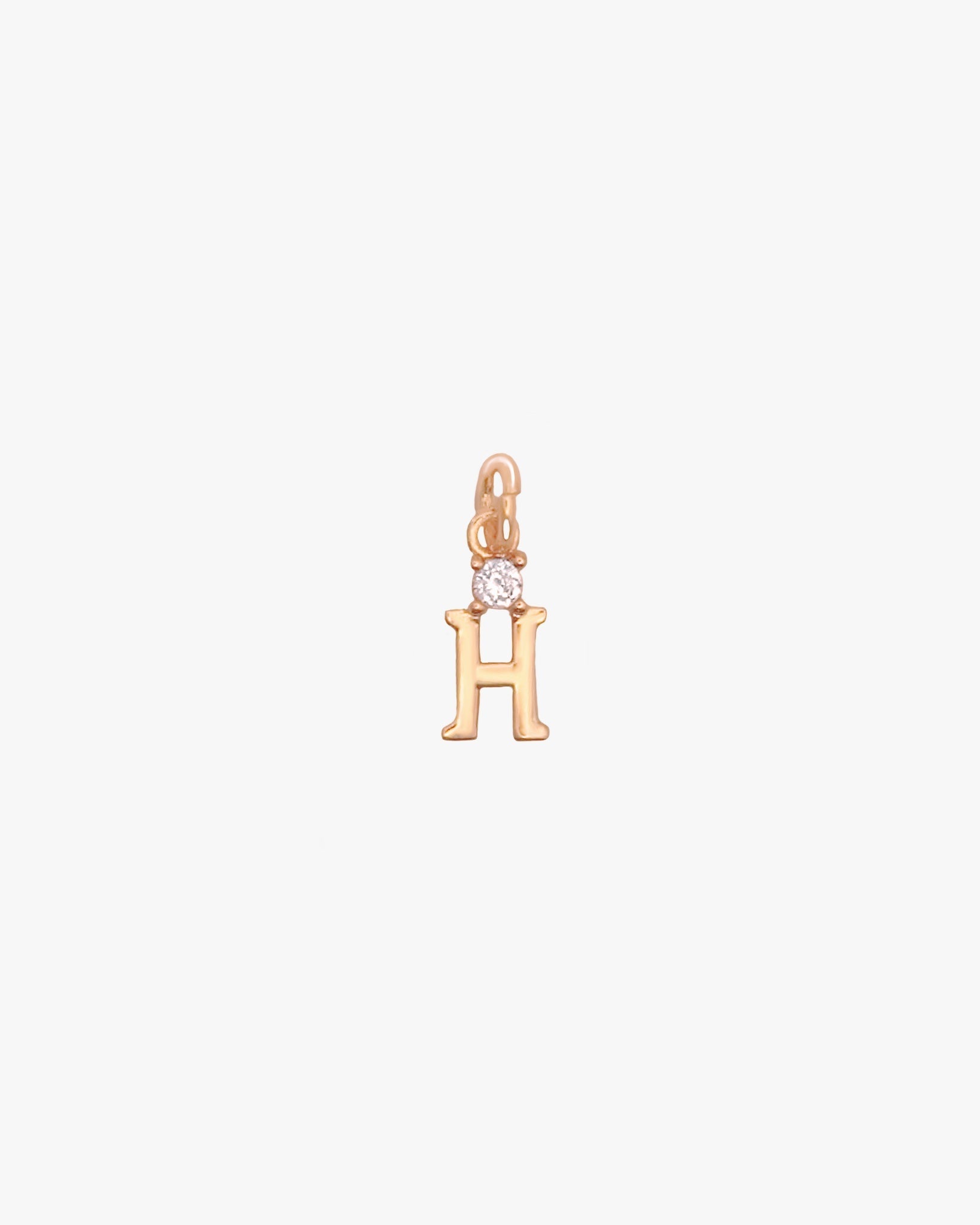 Initial Letter Charm / Gold-Filled - Midori Jewelry Co.