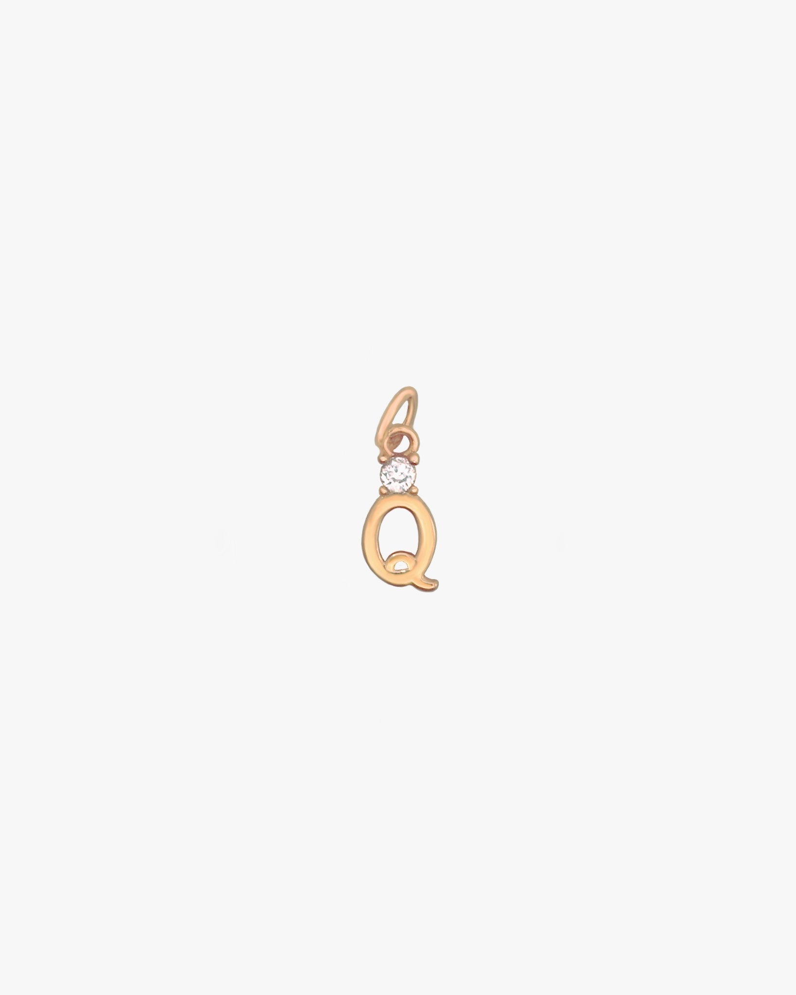 Initial Letter Charm / Gold-Filled - Midori Jewelry Co.