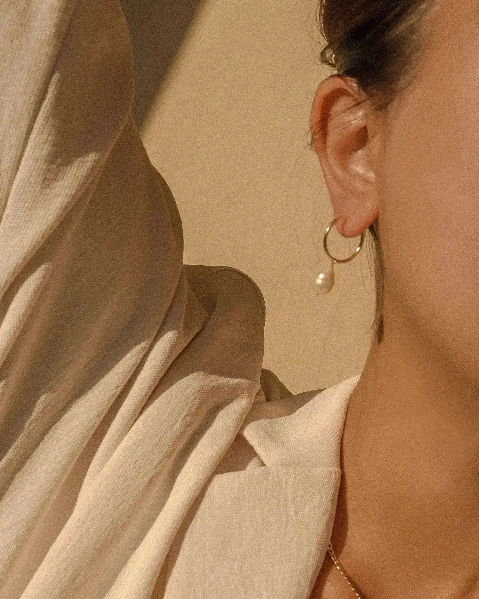 Large Infinite Hoops (16mm, Gold Filled) - Midori Jewelry Co.