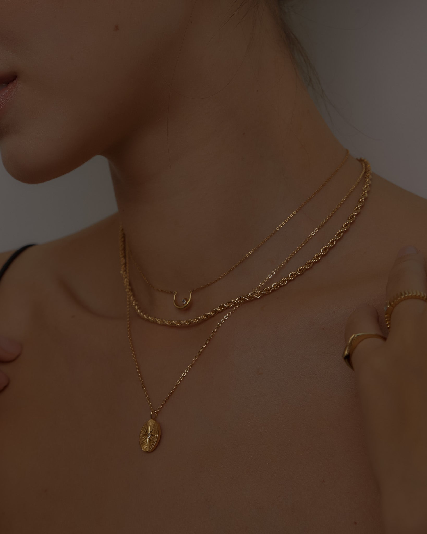 Chain Necklaces Lola Rope Chain Necklace / Gold-Filled Midori Jewelry Co.