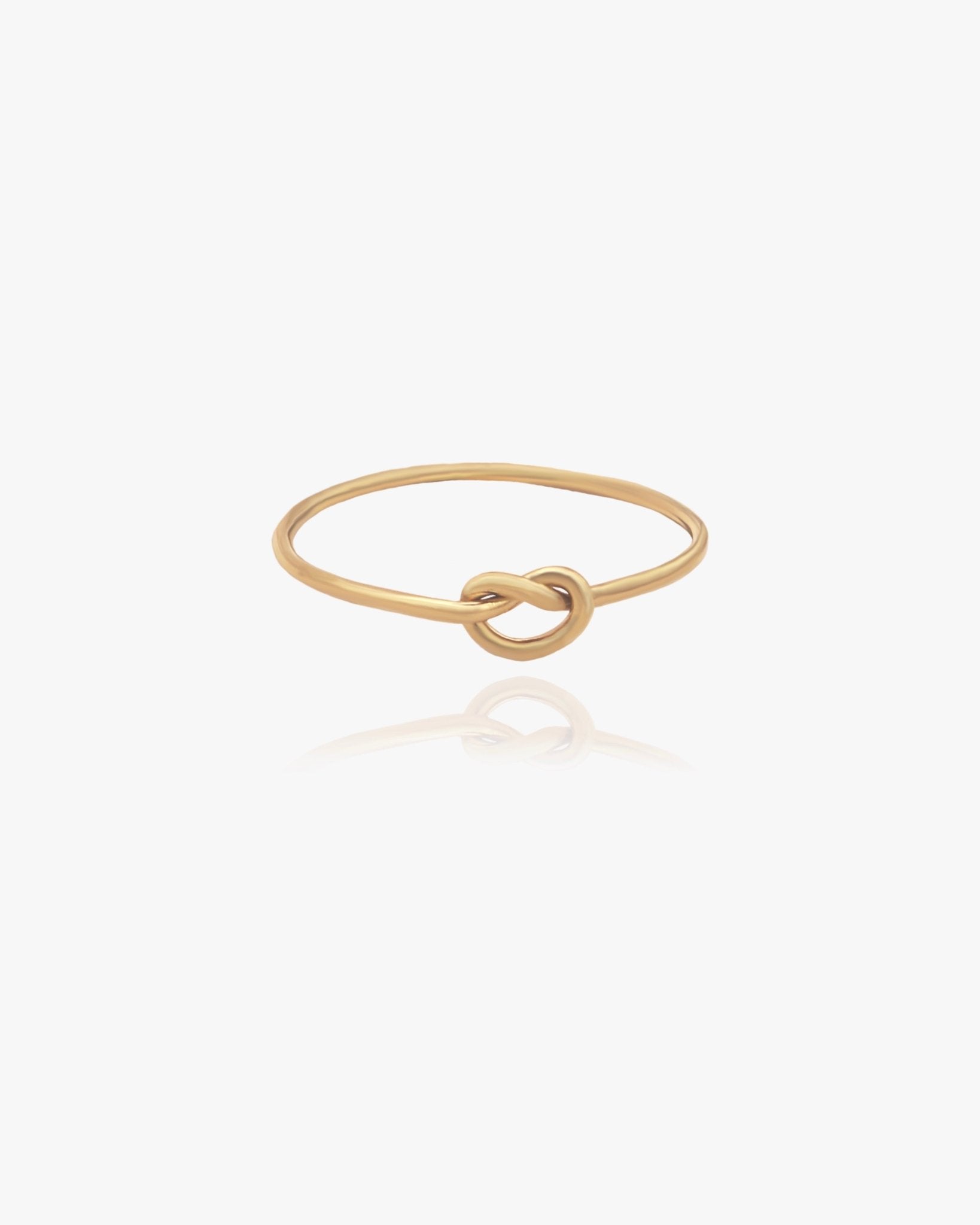 Love Knot Stacking Ring / Gold-Filled - Midori Jewelry Co.