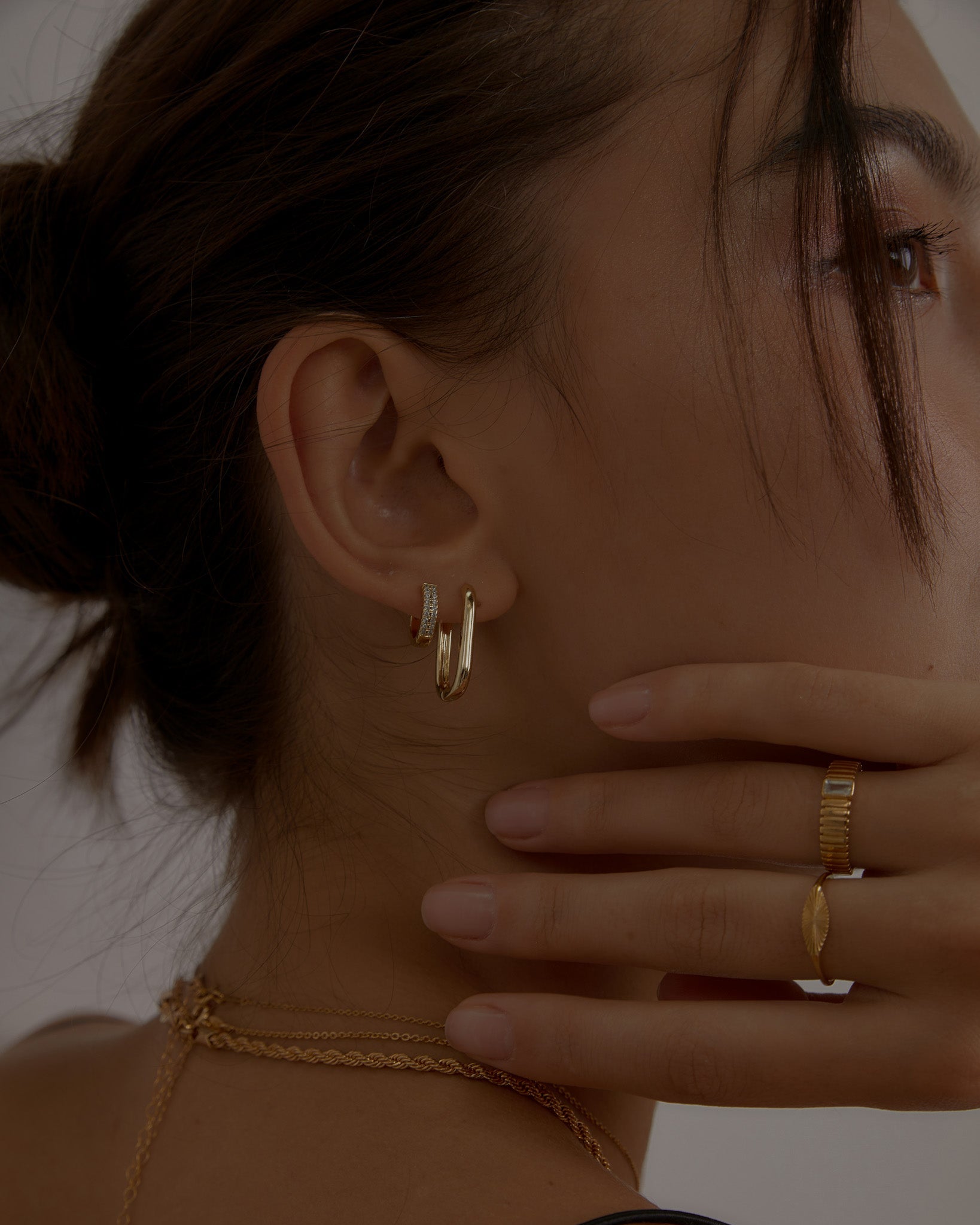 Hoop Earrings Maeve Huggie Hoops / Gold-Filled Midori Jewelry Co.