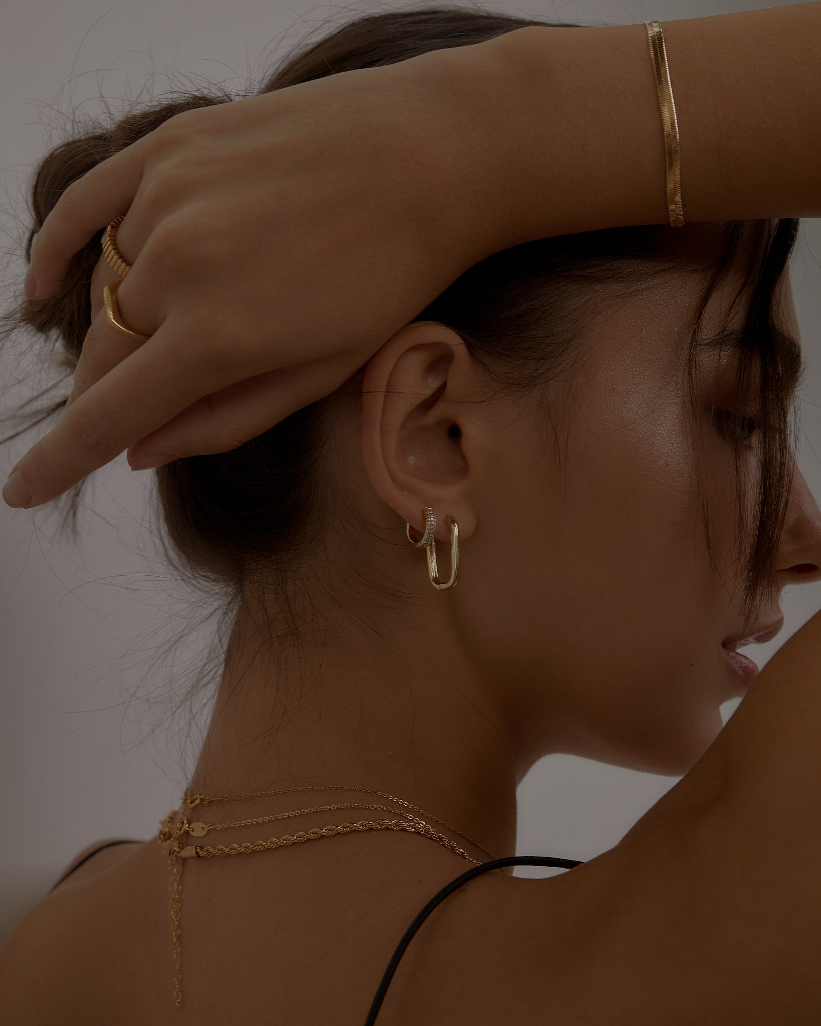 Hoop Earrings Maeve Huggie Hoops / Gold-Filled Midori Jewelry Co.