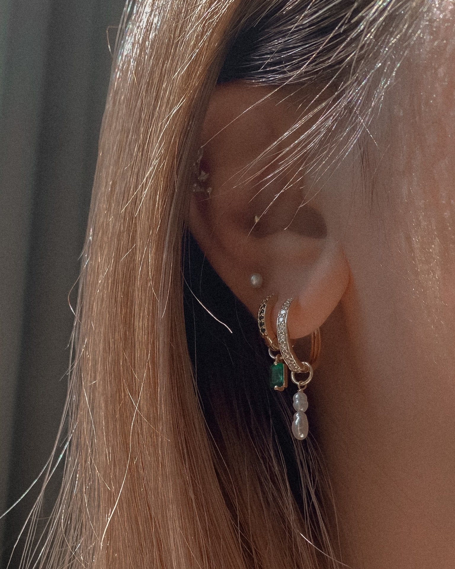 Charms Petit Pearl Charm / Gold-Filled Midori Jewelry Co.