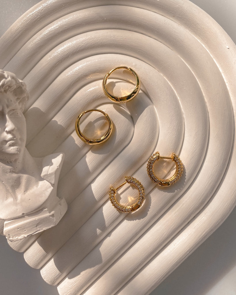 Hoop Earrings Stella Hoops / Gold-Filled Midori Jewelry Co.