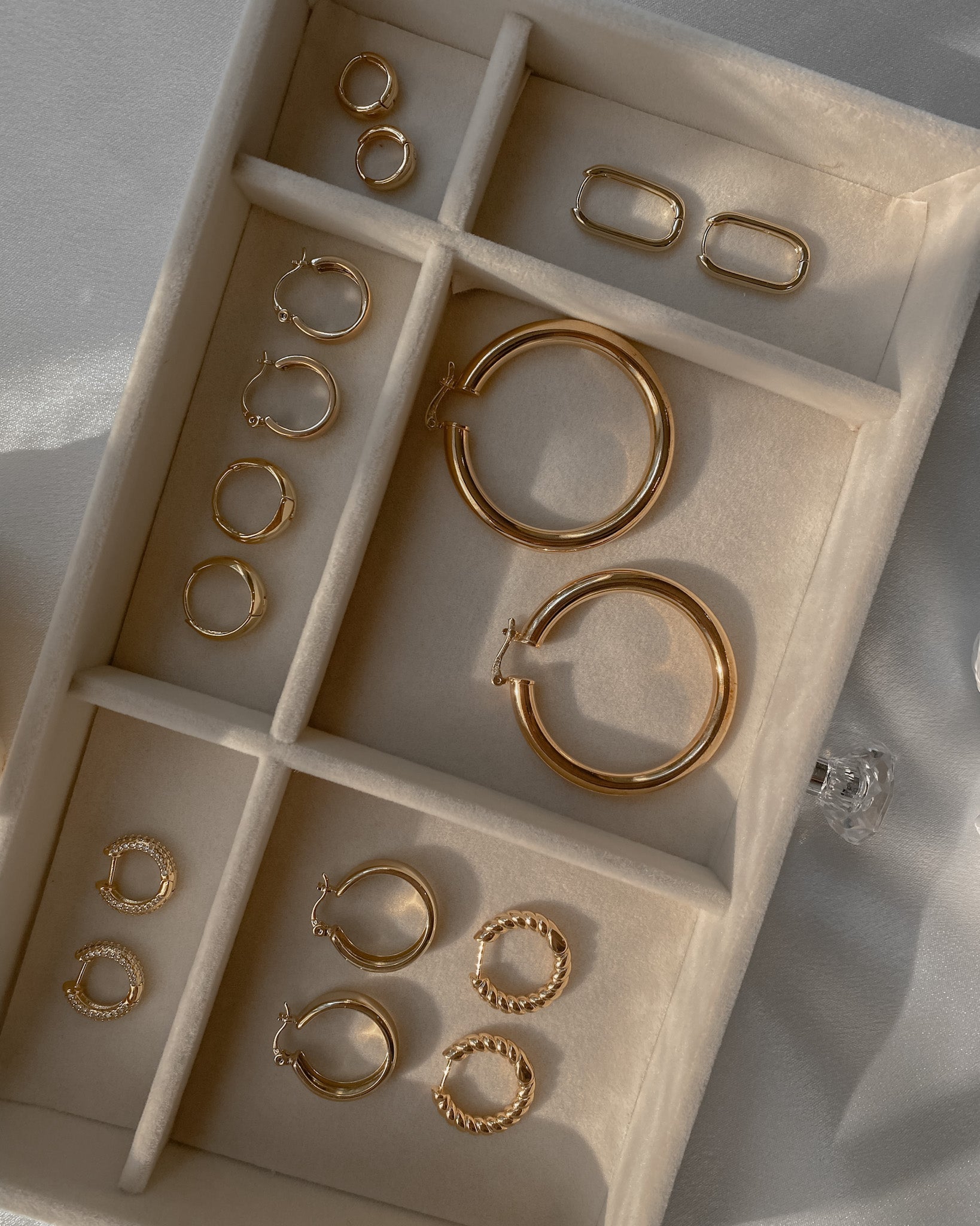 Hoop Earrings Stella Hoops / Gold-Filled Midori Jewelry Co.