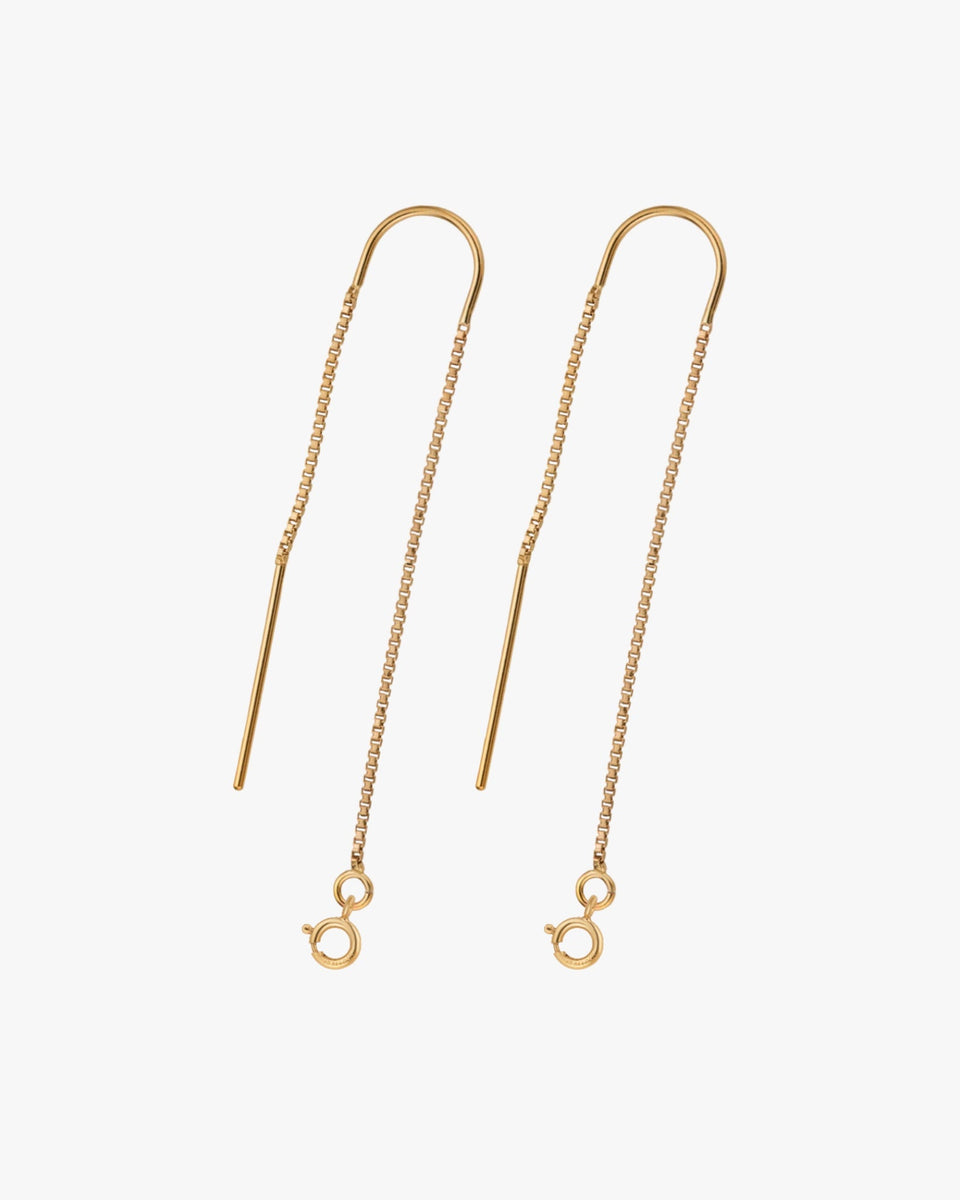 DIY Gold Threader Earrings Finding: 100 Gold 316L Stainless Steel