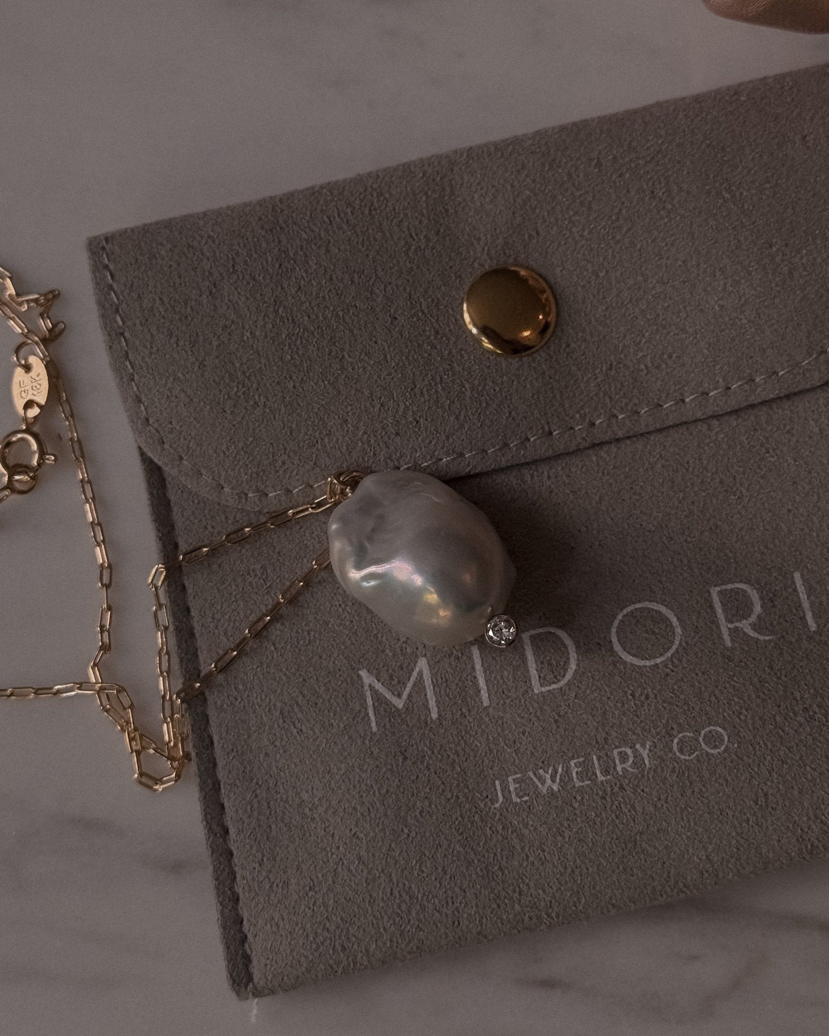 Versailles Pearl Necklace / Gold-Filled - Midori Jewelry Co.