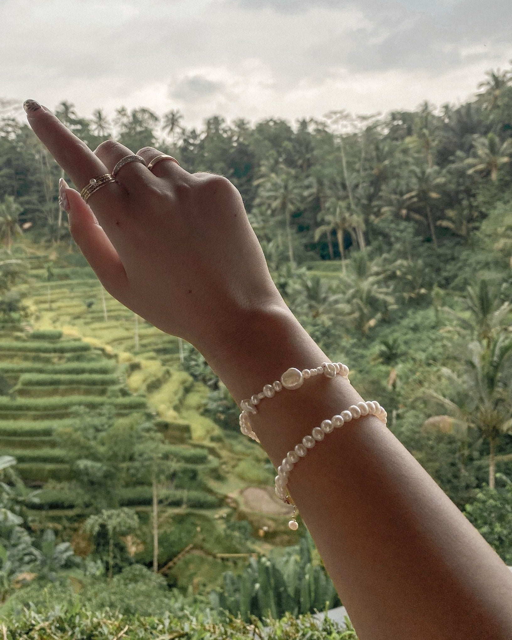 Pearl Bracelets Violette Pearl Bracelet / Gold-Filled Midori Jewelry Co.