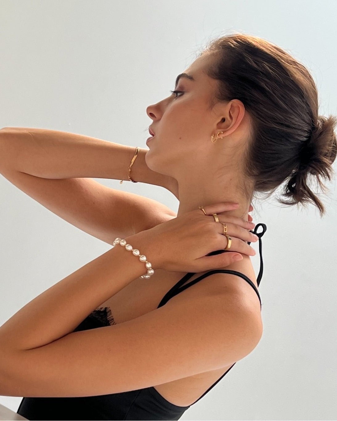 Pearl Bracelets Viviana Pearl Bracelet / Gold-Filled Midori Jewelry Co.