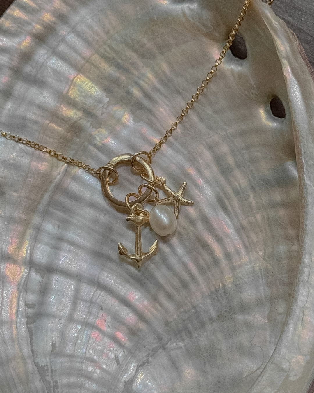 Anchor Charm - Midori Jewelry Co.