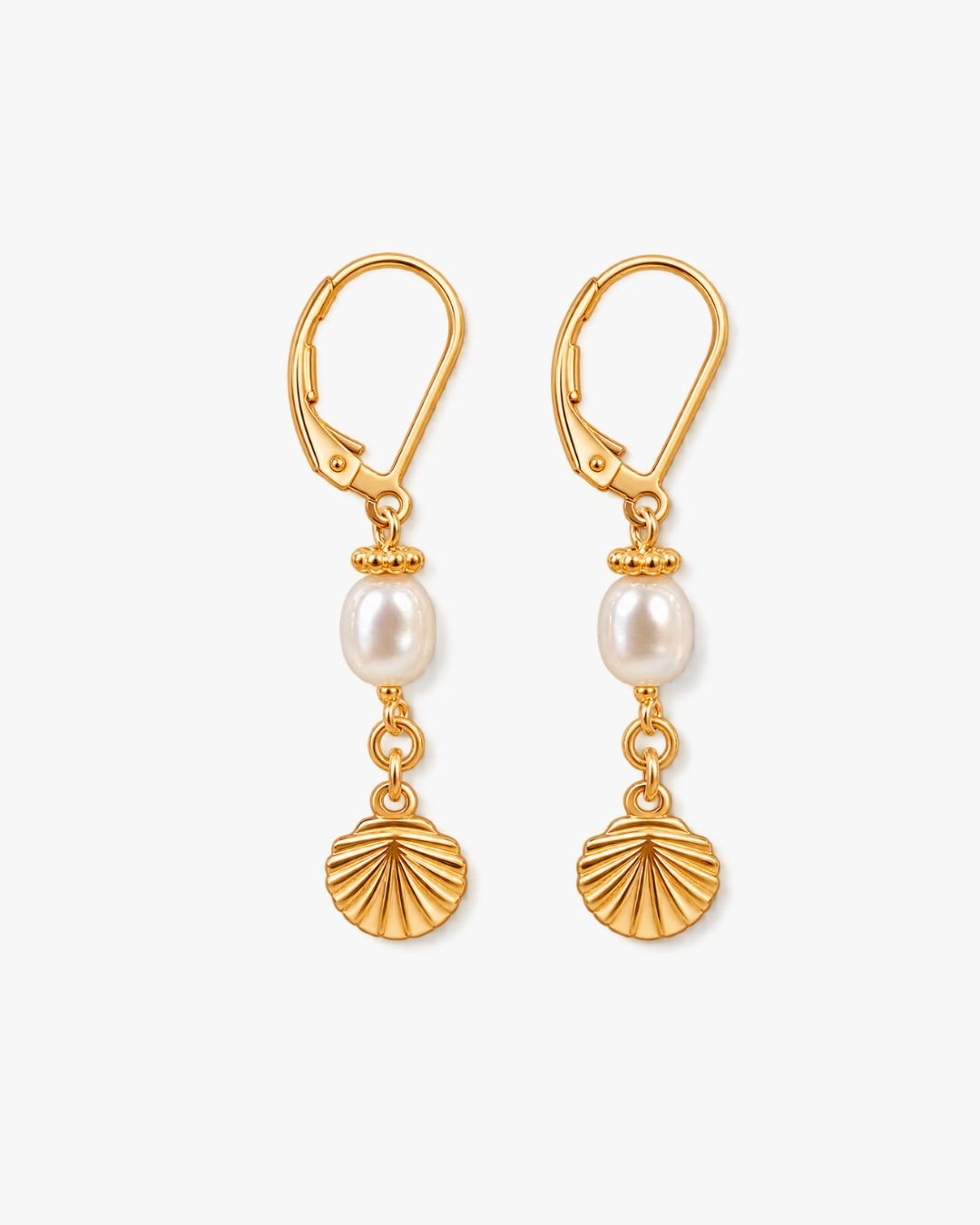 Asari Pearl Drop Earrings - Midori Jewelry Co.