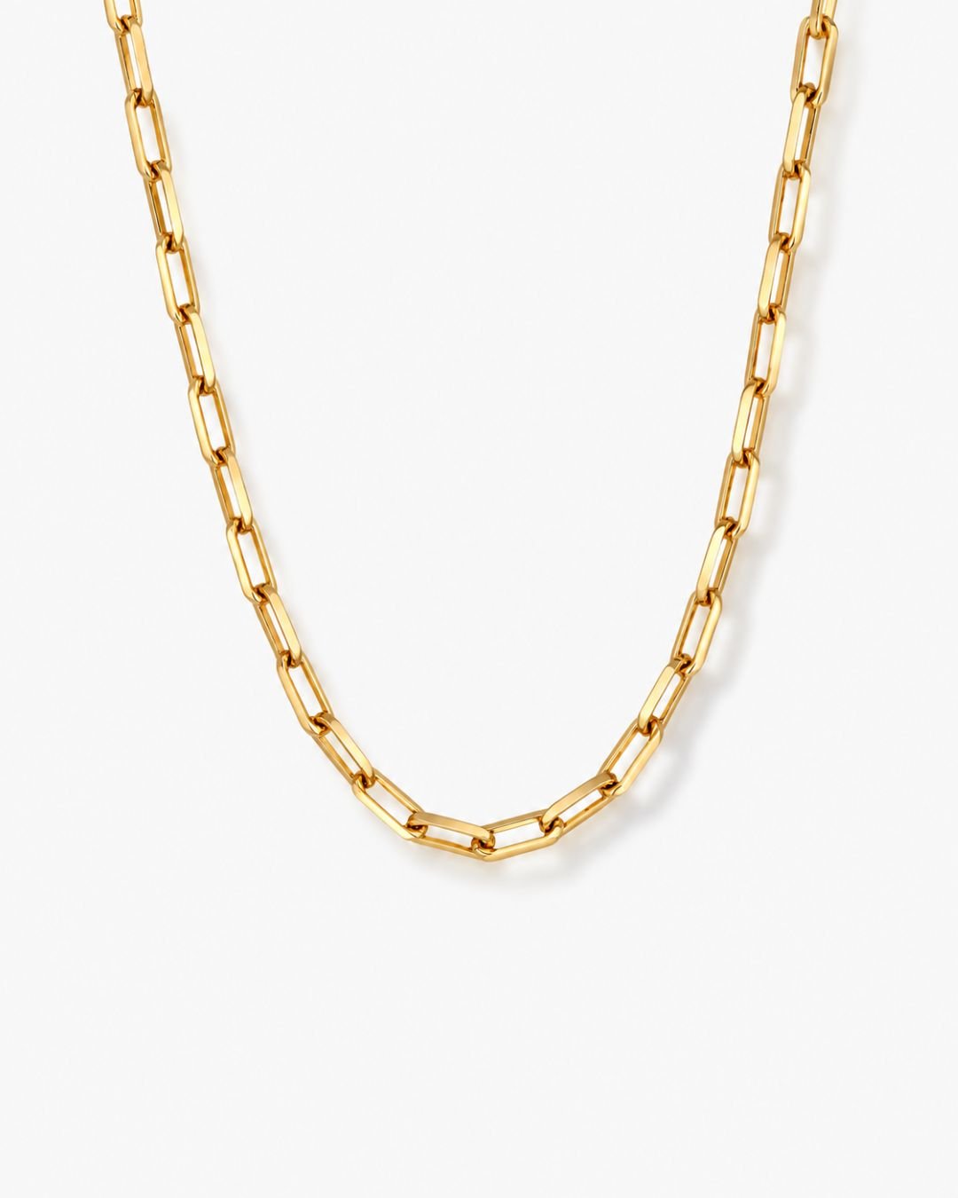 Aubrey Bold Paperclip Chain Necklace - Midori Jewelry Co.