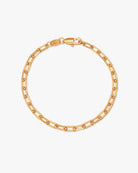 Aubrey Paperclip Chain Anklet - Midori Jewelry Co.