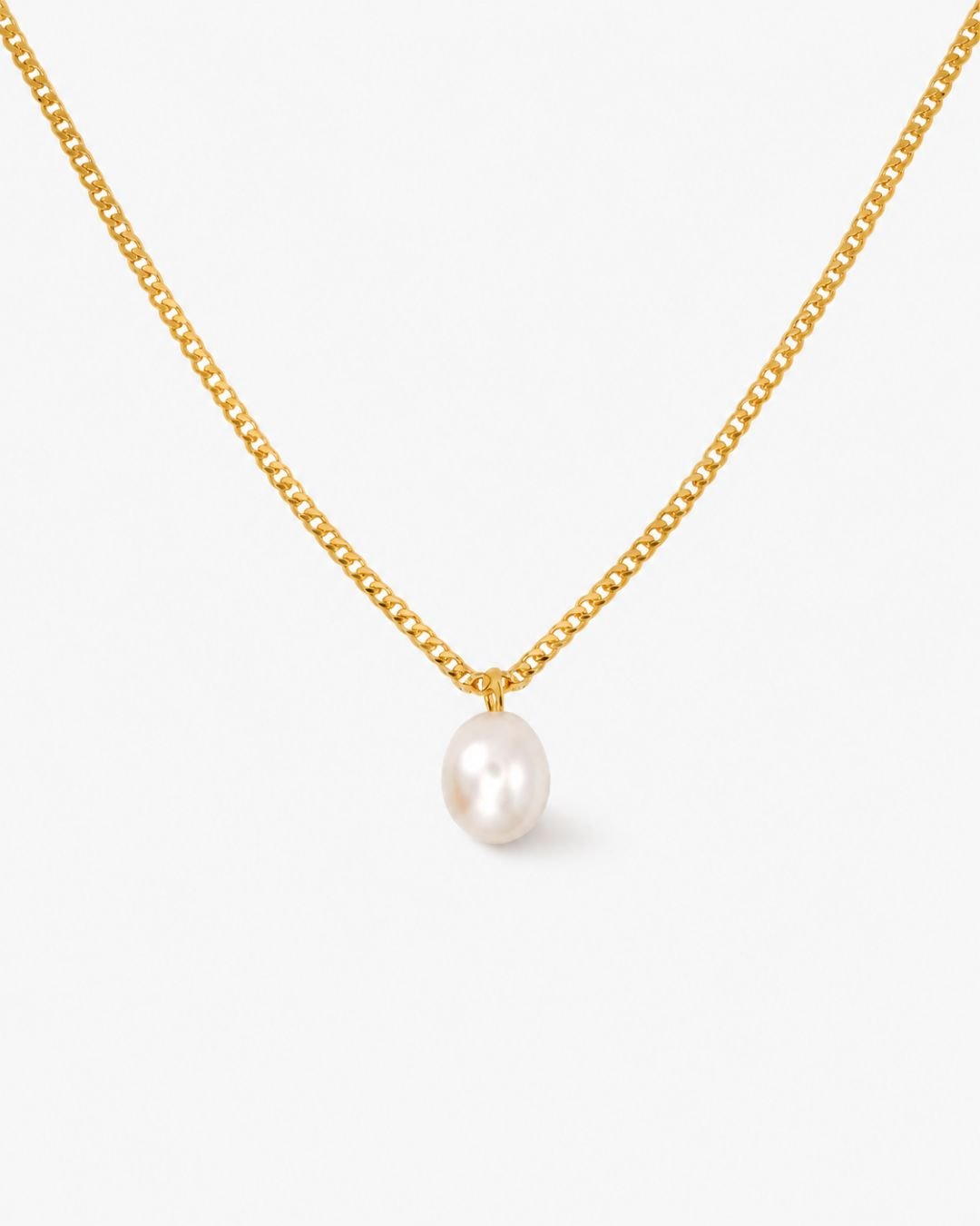 Aurélie Pearl Necklace - Midori Jewelry Co.
