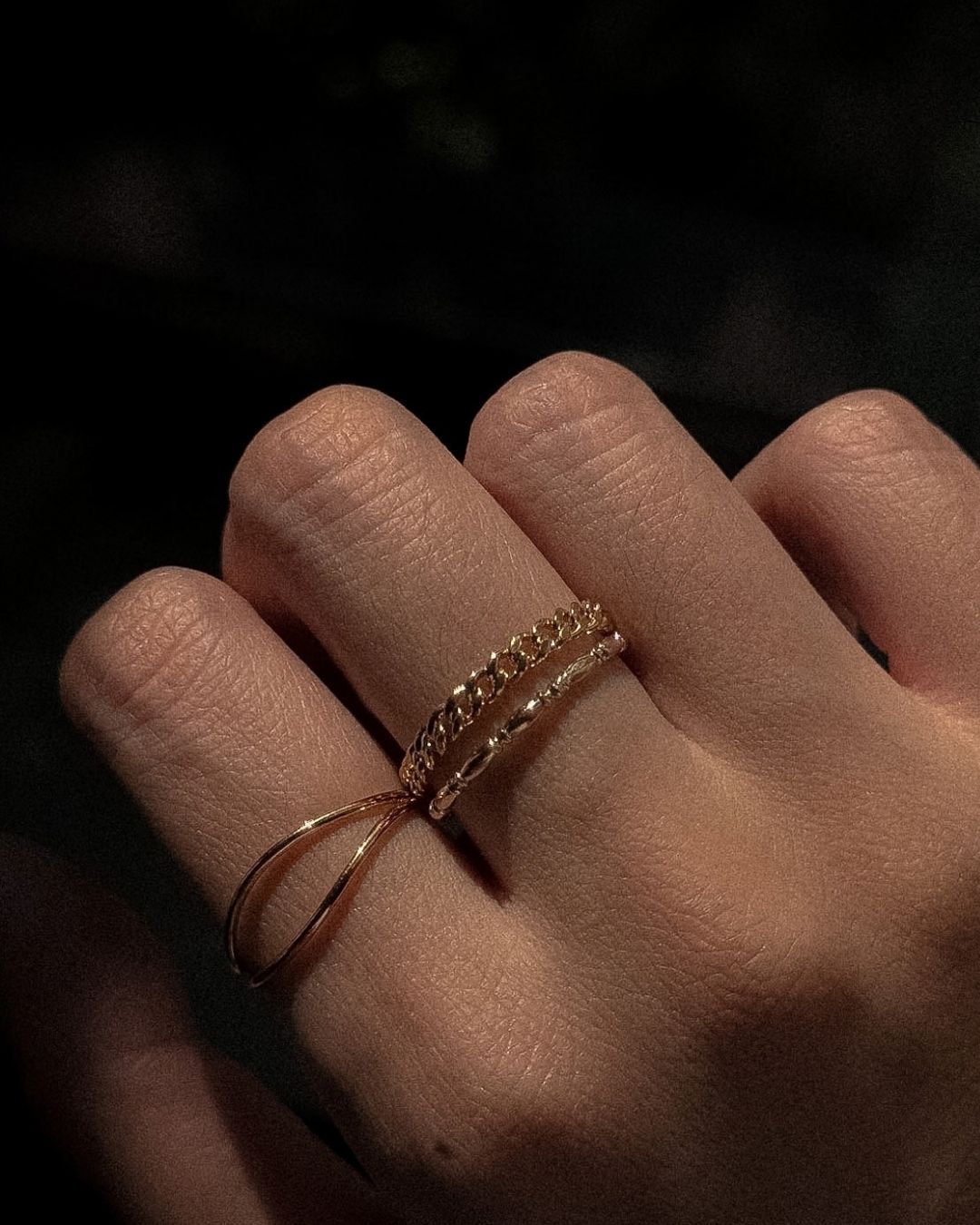 Bamboo Stacking Ring - Midori Jewelry Co.