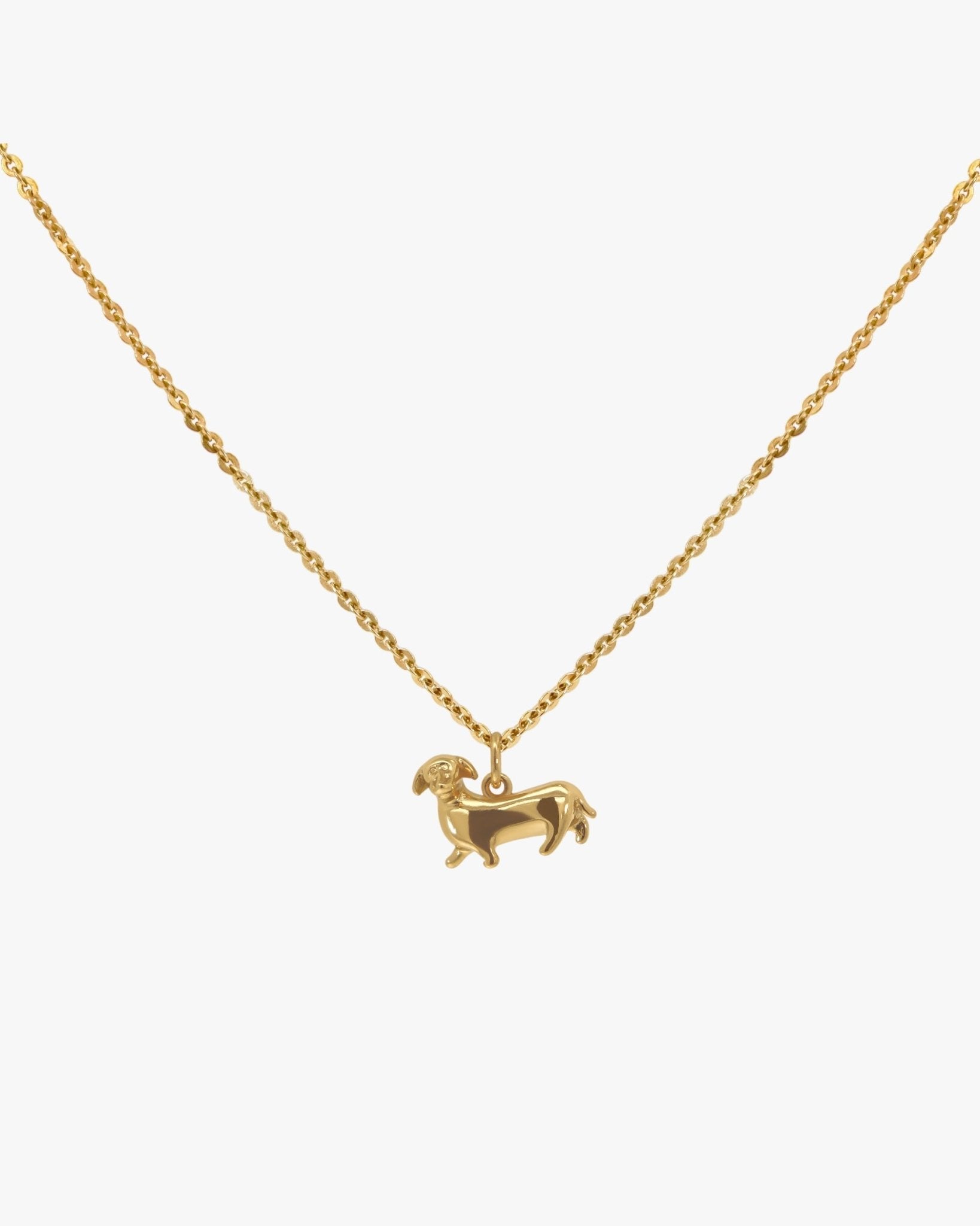 Benny Dachshund Pendant Necklace - Midori Jewelry Co.