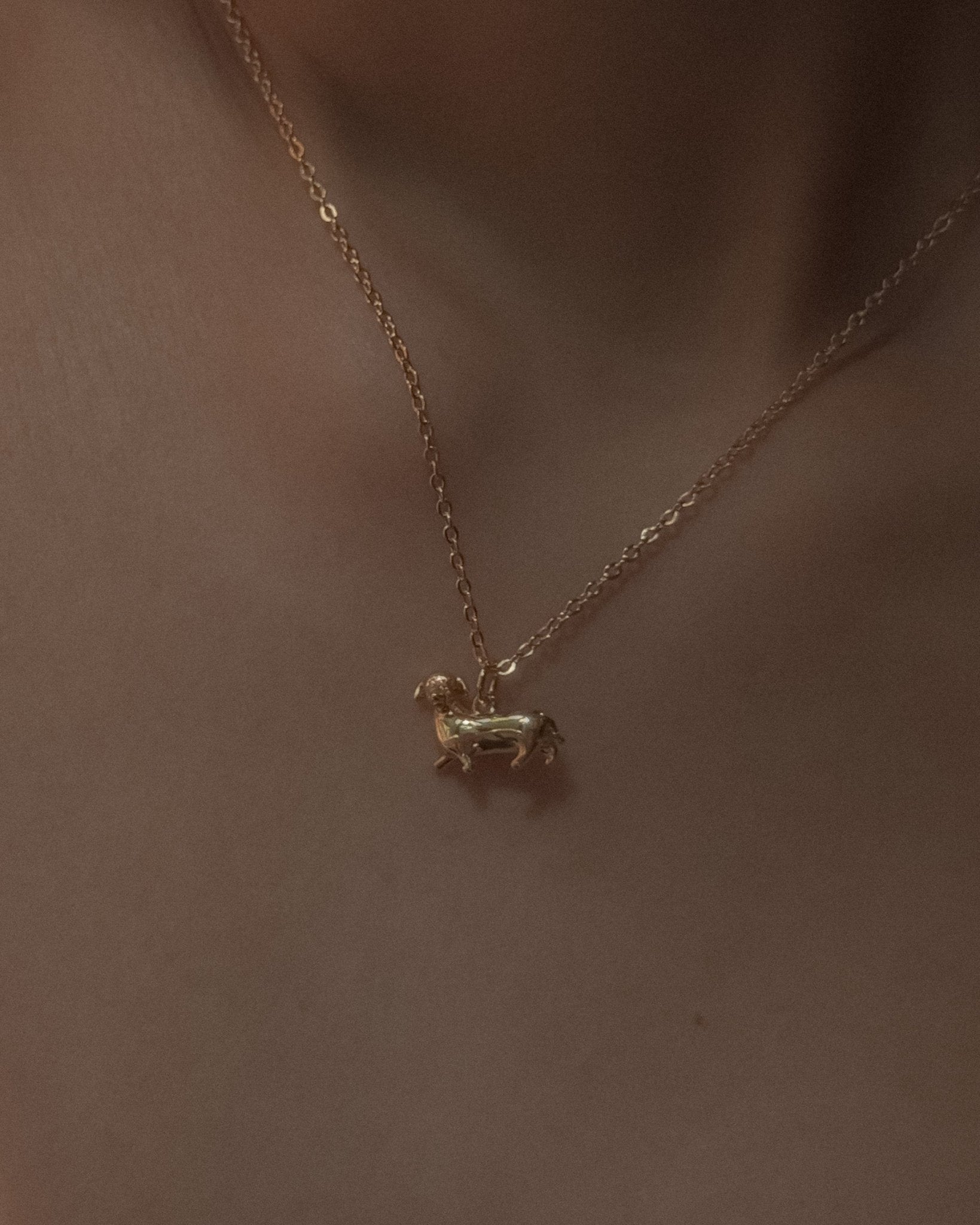 Benny Dachshund Pendant Necklace - Midori Jewelry Co.