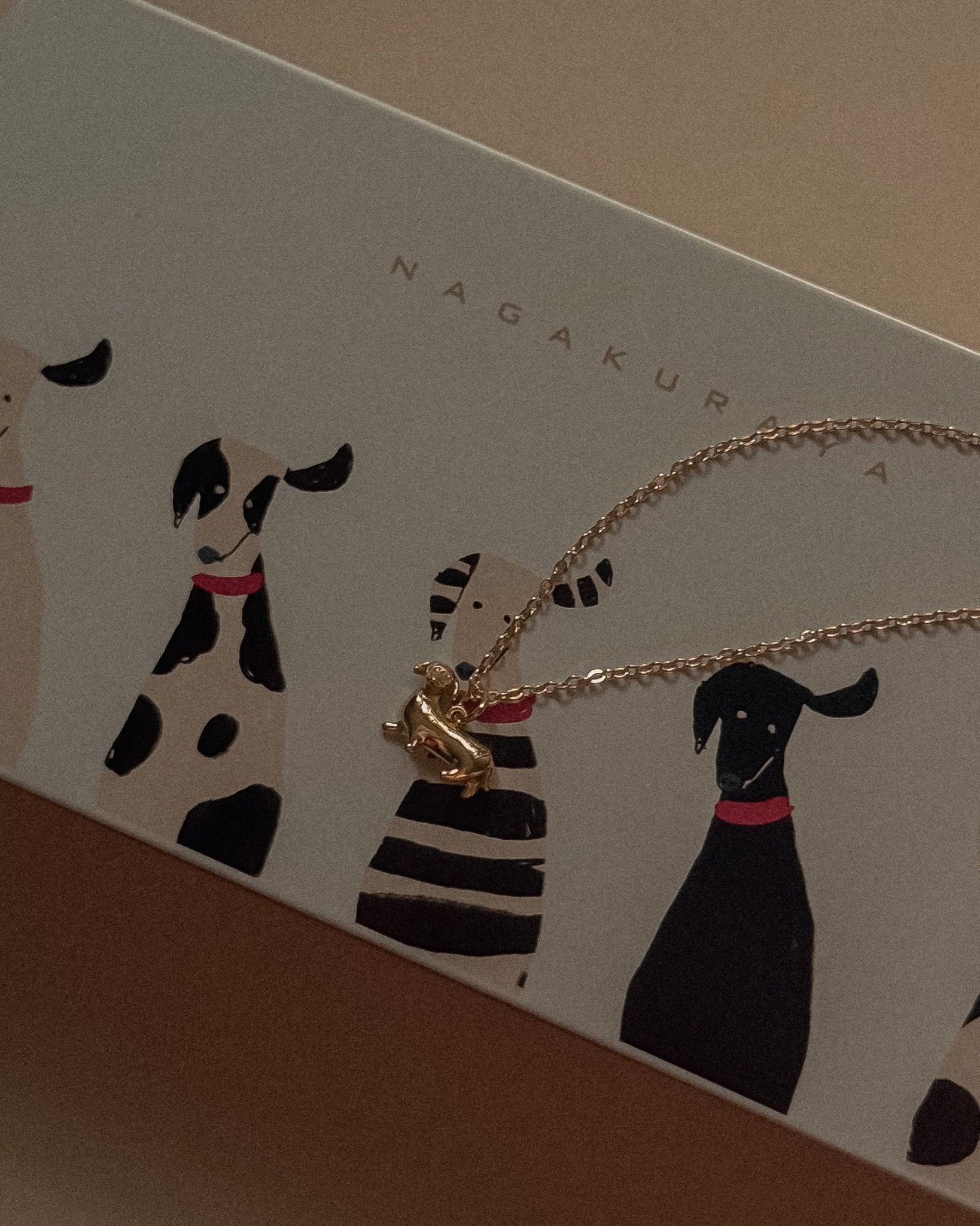 Benny Dachshund Pendant Necklace - Midori Jewelry Co.