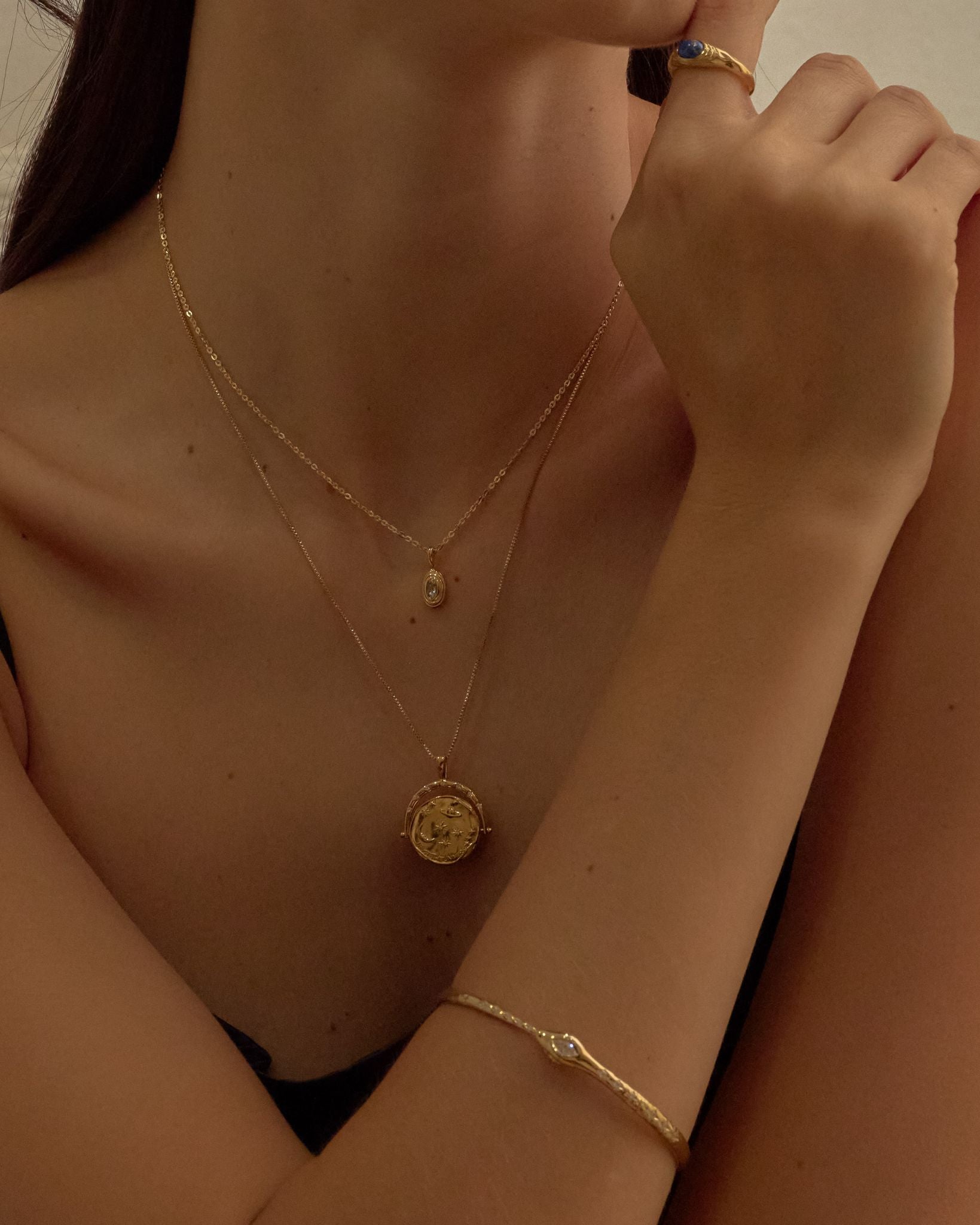 Birthstone Ripple Pendant - Midori Jewelry Co.