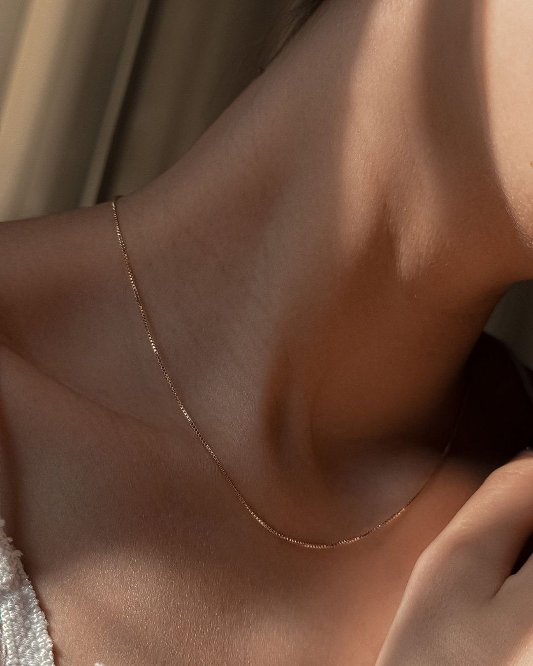 Box Chain Necklace - Midori Jewelry Co.