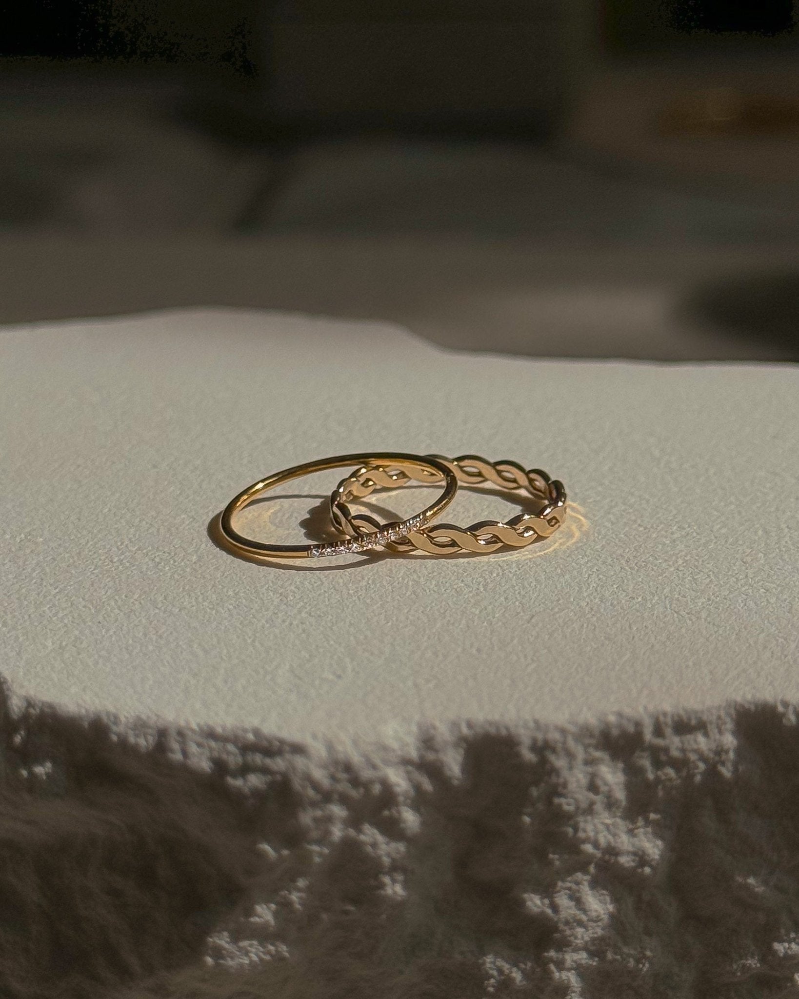 Braided Rope Ring - Midori Jewelry Co.