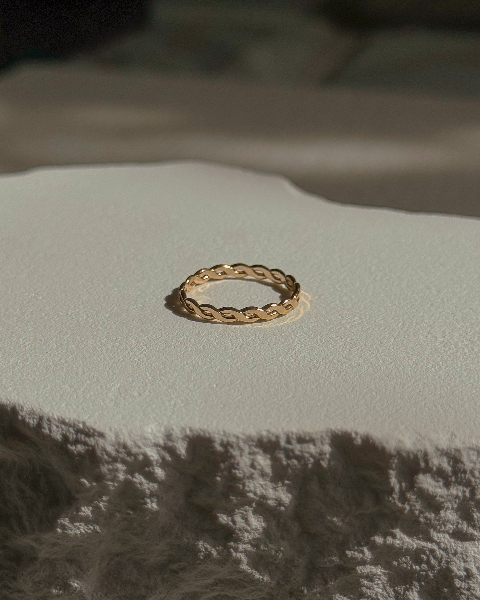 Braided Rope Ring - Midori Jewelry Co.