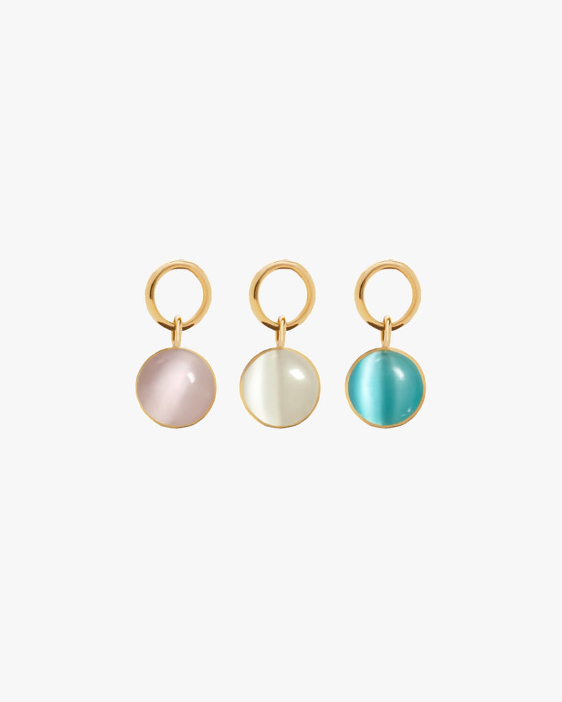 Cat's Eye Charm - Midori Jewelry Co.