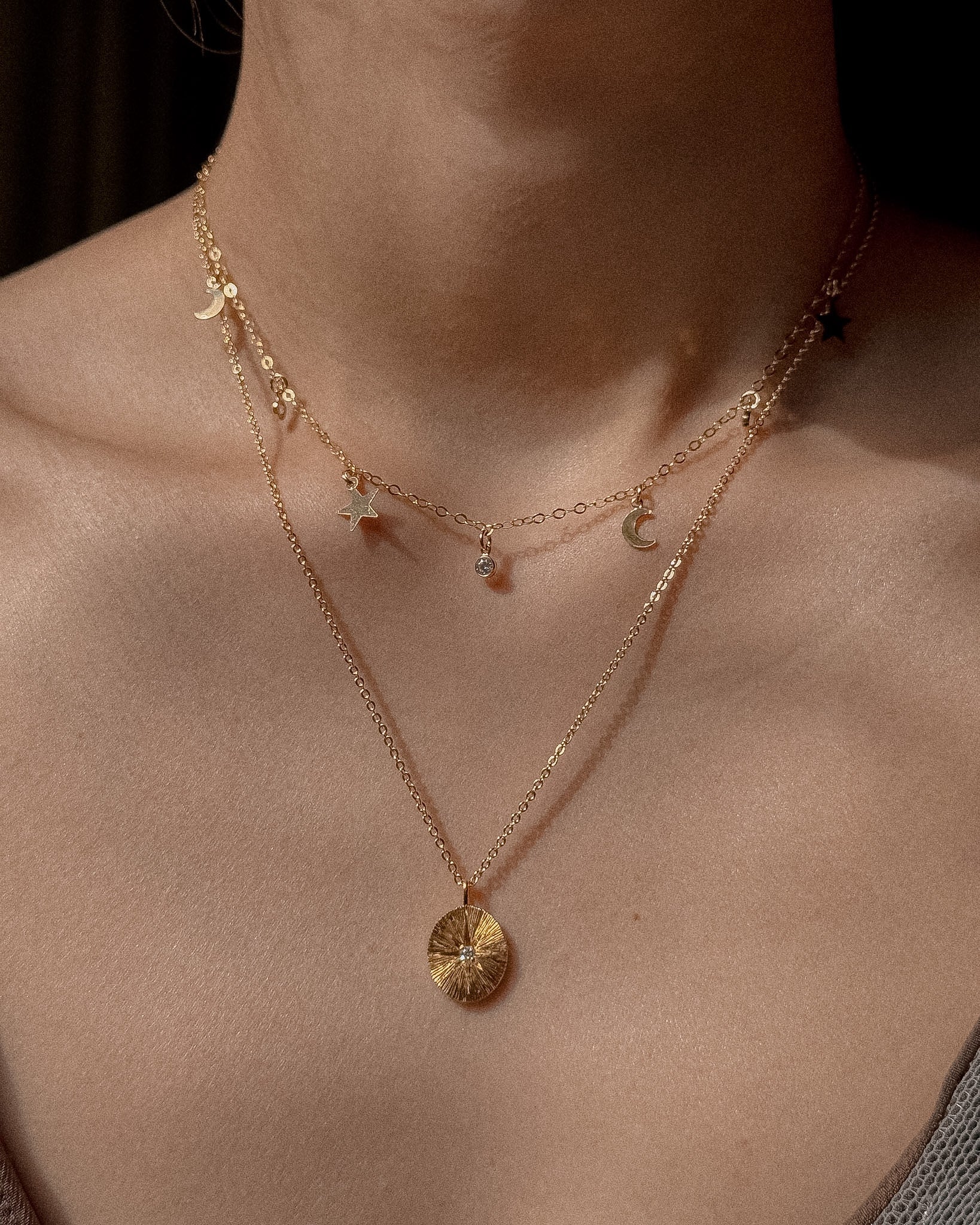 Celestial Station Necklace - Midori Jewelry Co.