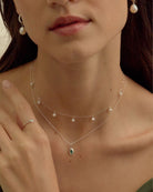 Chloé Petit Pearl Station Choker - Midori Jewelry Co.