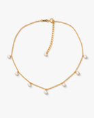 Chloé Petit Pearl Station Choker - Midori Jewelry Co.