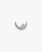 Crescent Moon Stud - Midori Jewelry Co.