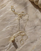 Croissant Charm Necklace (Holiday Edition) - Midori Jewelry Co.