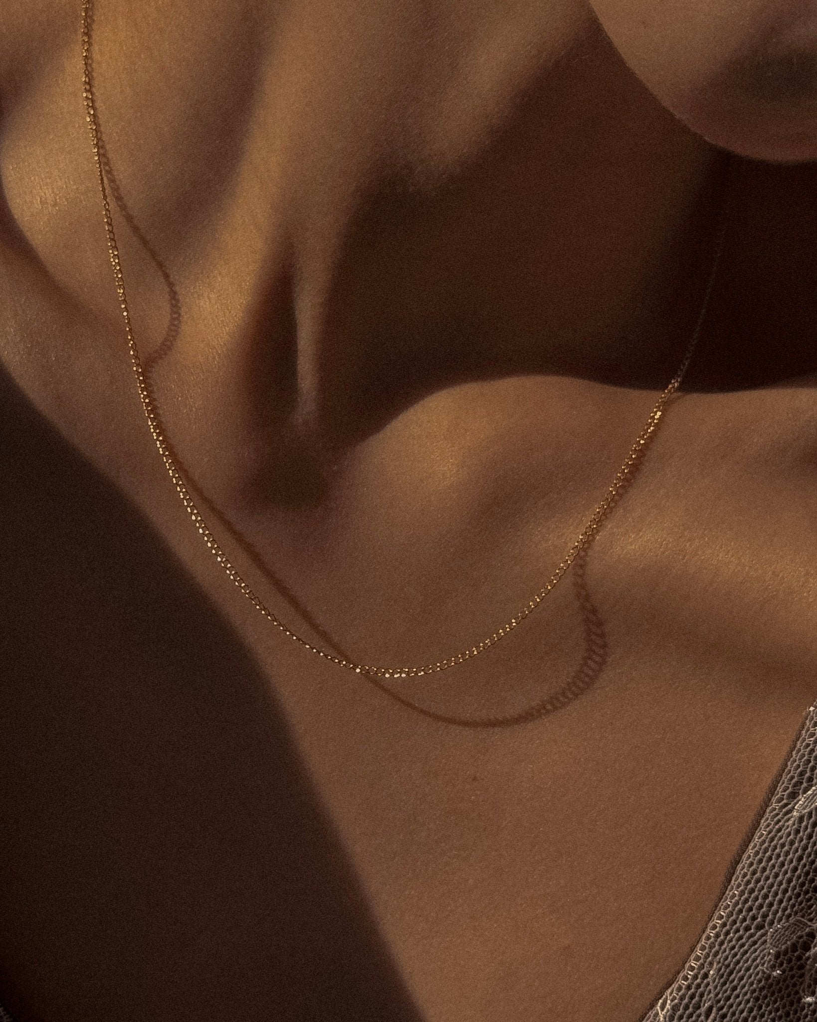 Curb Chain Necklace - Midori Jewelry Co.