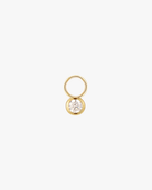 Diamond Huggie Charm - Midori Jewelry Co.